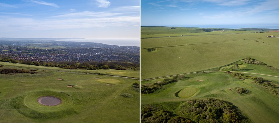 EBWalkFest's tweet photo. There’s a lot more to The 9th Green on the @EastbourneDowns Golf Course than meets the eye. Join Antonia Lucas, Walk Fest co-ordinator and Tim Squire, South Downs National Park Ranger on this Micro Adventure guaranteed to stimulate the senses, 24 Sept @ 11am🚶‍♂️sign up online! https://t.co/wnuTWfbXyB