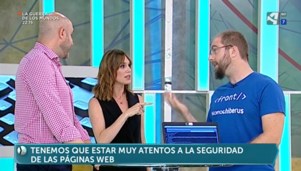 Ayer, Rubén Roldón, director de Hiberus Sistemas, y Pedro Clemente-Alloza, técnico especialista de Hiberus Sistemas, nos mostraron en <a href="/Aragonenabierto/">Aragón en abierto</a> lo fácil que pueden hackearte y nos dieron consejos muy útiles de ciberseguridad.

Ve el vídeo aquí: 👉ow.ly/CHpj50vqtIX