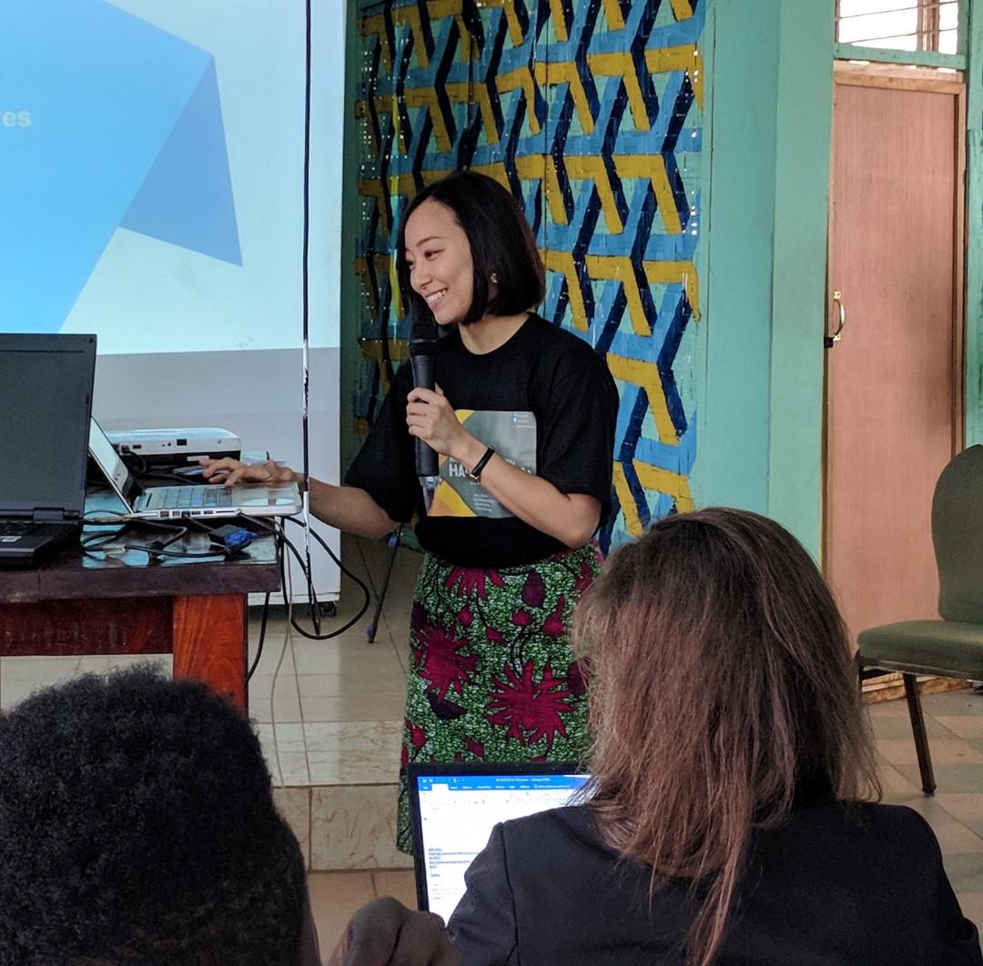 sensihub1's tweet photo. Day two ( Resilient Urban Mobility Hackathon)
Rina Ito, UNOPs project associate deliberate on Urban Mobility in making Japan an alternative Innovation towards Resilient Urban Mobility.
#Sensitechhub #urbanmobilityhack #DSTI #MoTA #worldbank #gfdrr https://t.co/ChfctBVJuT