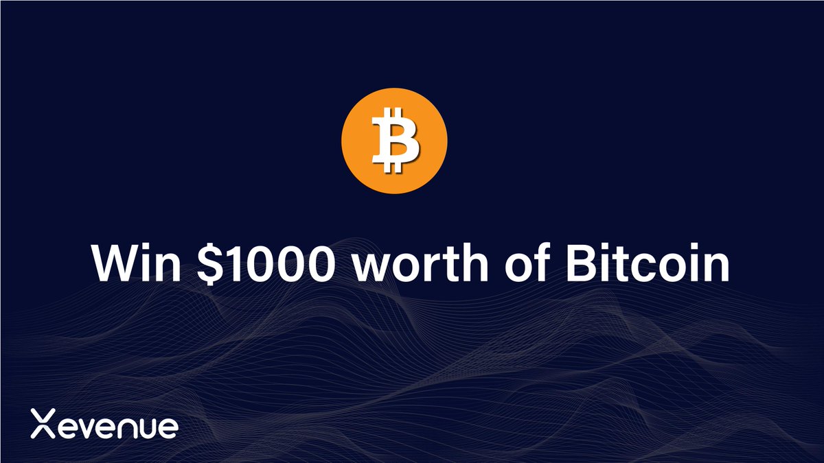XevenueExchange's tweet photo. Bitcoin #Giveaway

We are giving away $1000 worth of Bitcoins!

✅ Follow us
✅ Retweet: https://t.co/2I4QocQNNs
✅ Retweet this tweet
✅ Reply with your $btc address here! https://t.co/ZCMfyi3ftB