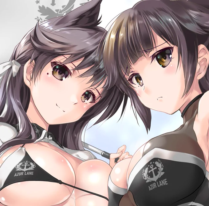 RQ愛宕、高雄
#アズレン 