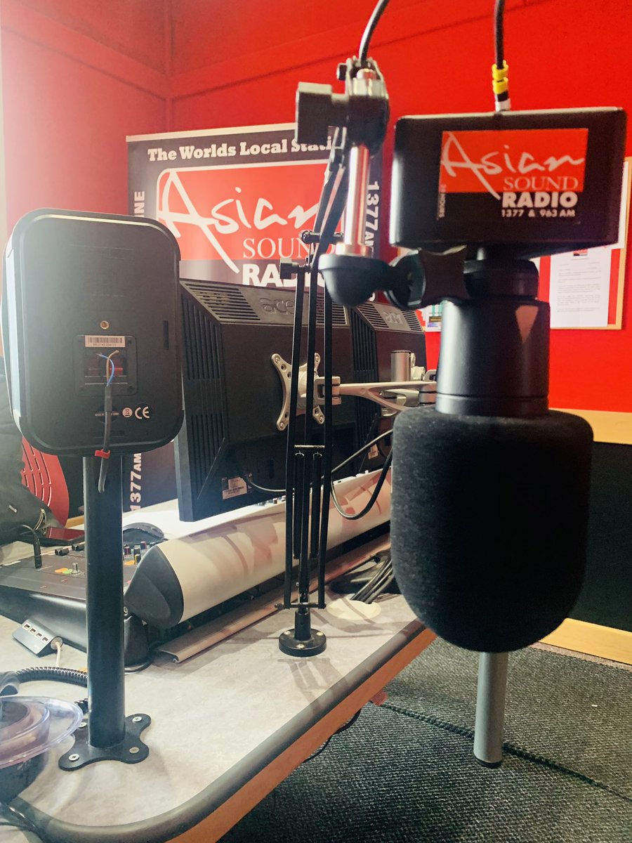 ayeshanayyarlaw's tweet photo. Live on air on @asiansoundradio with Jay! Helping solve legal problems on todayโs show! #asiansoundradio #lawyerlife https://t.co/TfIgSr3TDR