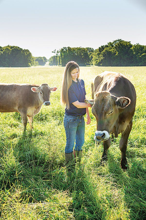 Time to wake the cows at <a href="/TPCreamery/">Traders Point Creamery</a> where farm manager Macy Stewart milks her days in the pasture for all they’re worth: buff.ly/2GTusIi