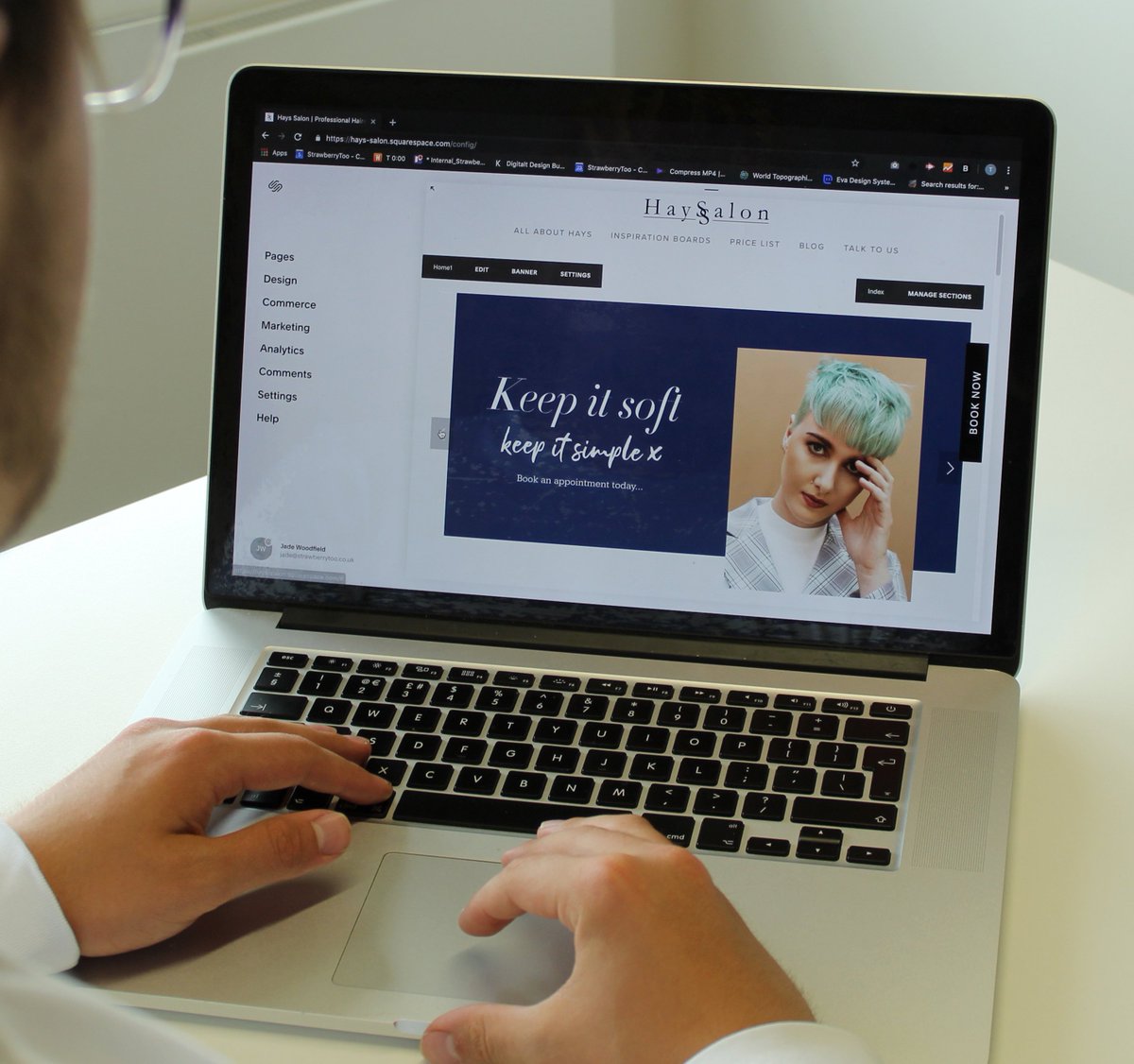 StrawbToo's tweet photo. We’re heading up some super exciting projects at the minute - including a website refresh for Hays Salon 🙌 Take a peek! https://t.co/71PalycWzC