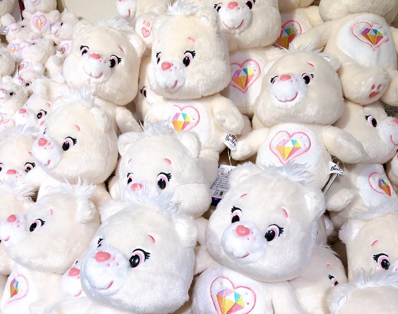 Sparkle Heart Bear-スパークルハートベア- 超BIGぬいぐるみ 「Care