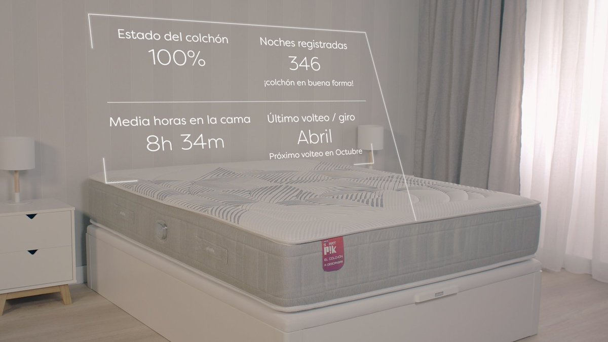 APARICIOmuebles's tweet photo. Este verano descubre en nuestras tiendas el colchón que te enseña a descansar y a disfrutar una salud impecable.
#CuidandoTuSueño #SmartPik con @pikolin https://t.co/vO58KYZCga