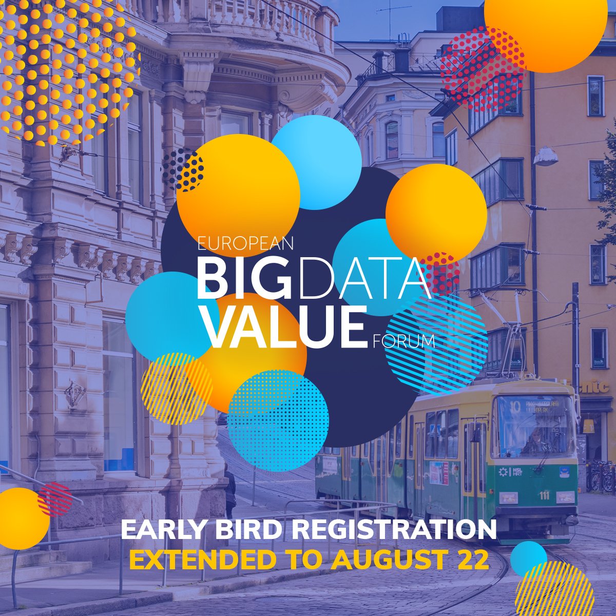 BDVA_eu's tweet photo. Have you booked the tickets to the next #EBDVF19? Early bird is extended to August 22! Do not miss this opportunity to be surrounded #BigData and #ArtificialIntelligence.
Get your tickets now!
👉 https://t.co/n3nrx00JNG
@VTTFinland @Dataeconomy_EU https://t.co/da6TmpRQz4