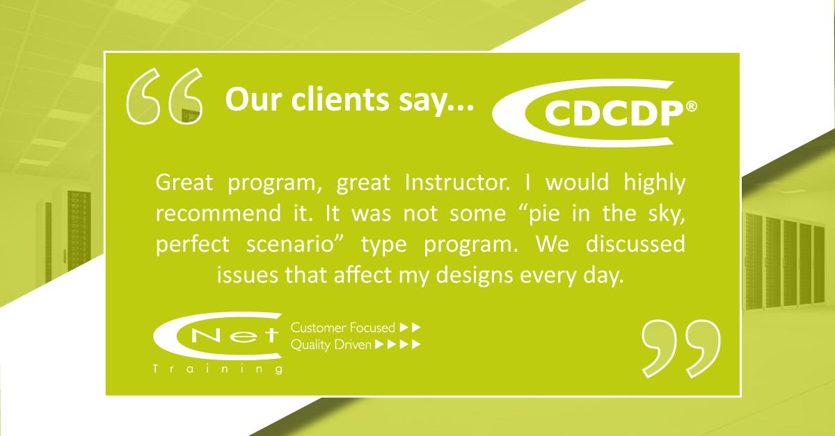 CNettraining's tweet photo. We always get great feedback from the Certified Data Centre Design Professional (CDCDP®) program.
 
Find more information on the program here:
https://t.co/ZnCl5sJJ8w

#cnettraining #datacentreeducation #datacentretraining #CDCDP #datacentredesign https://t.co/vNHwTXal0G