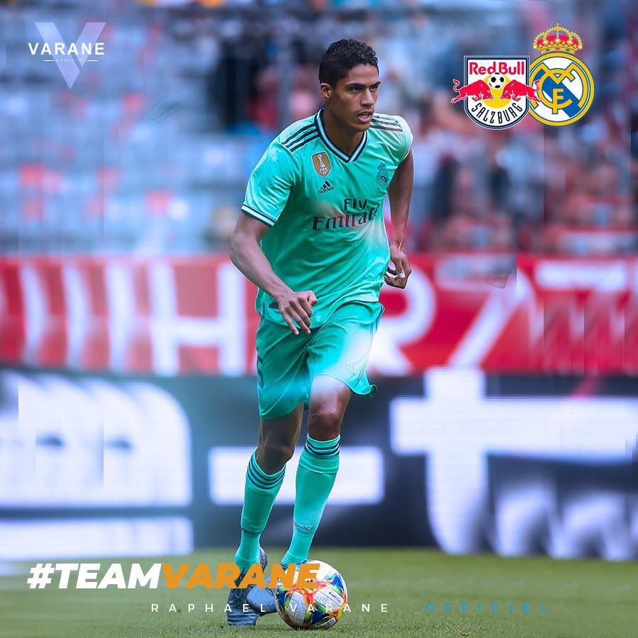 MatchDay ⚽️ VS Salzburg / 19H <a href="/realmadrid/">Real Madrid C.F.</a> #TeamVarane