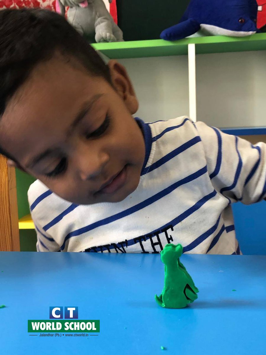 ctworldschool's tweet photo. #Kids have #fun and #funky #sensation #squashing and #trampling the #clay.β #Students of CT #WorldSchool participated in clay #modelling activity with a lot of #gaiety and #enthusiasm. #youngminds #learningwithadifference #CTW #CTWorldSchool #QualityEducation https://t.co/M0kIUHQUDS