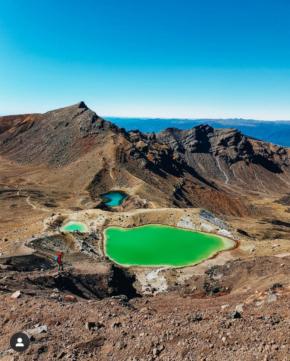 Apollo_Holidays's tweet photo. The #Tongariro Alpine Crossing is known of unpredictable weather where conditions can change very quickly, however you will be able to see glorious sunshine all day! Hiking through the beautiful scenery all around you till reaches the devils stair case, bring your trekking poles, https://t.co/T6U3G5RbbY