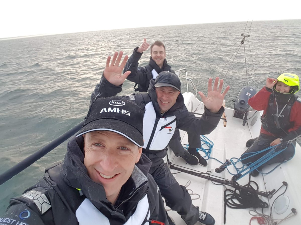Intel_IRL's tweet photo. Did you know that Intel Ireland has a sailing club that regularly takes to the seas! #AfterWorkWednesday #Wherewework https://t.co/iM2JUsxIup