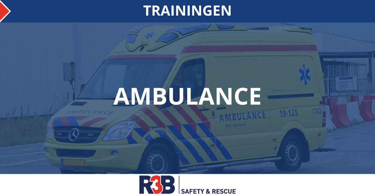 Ambulancepersoneel heeft continue training nodig om het werk goed te kunnen blijven uitoefenen. De trainingen van R3B Safety &amp; Rescue bieden de variatie die nodig is om op elke situatie berekend te zijn. bitly.com/2LACDye

#r3b #rescuetools #ambulancepersoneel #training