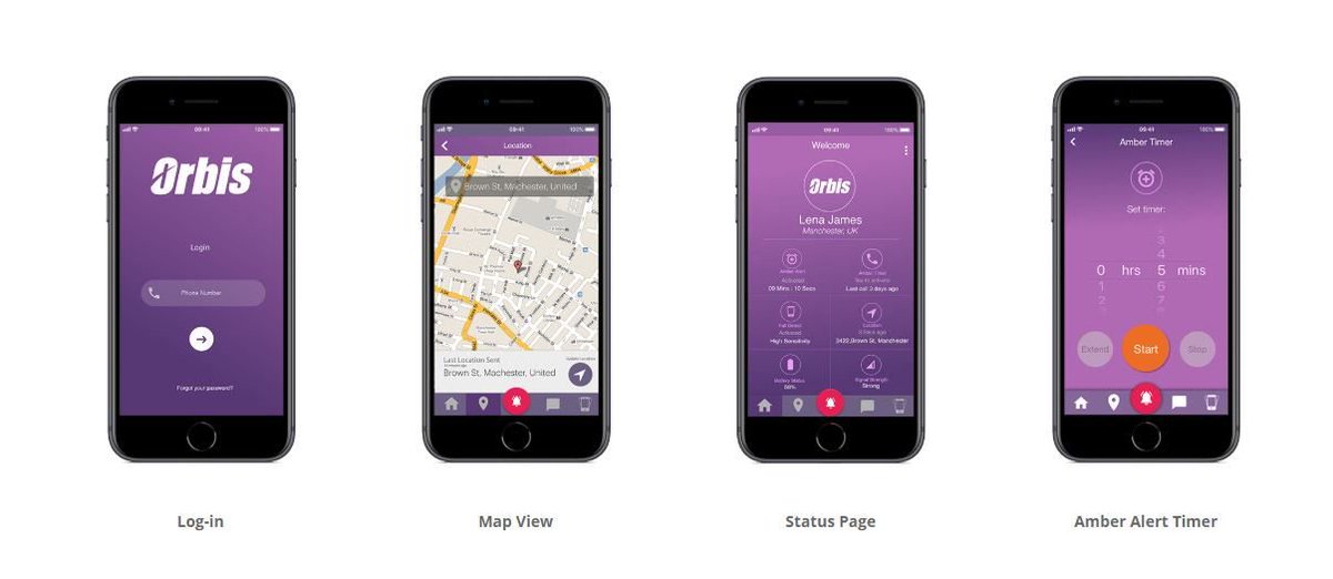 OrbisRedAlert's tweet photo. Red Alert is our #loneworker app, designed for customers who  already have smart phones deployed, require lone worker protection but don't want to have another device. Our bespoke software provides immediate access to a full suite of lone working features. https://t.co/DraclwUBp3 https://t.co/rUU3GkwYnG