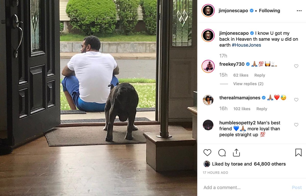 sohh's tweet photo. Keep ya head up @jimjonescapo #RIPHouse #HouseJones [Peep #SOHH.com hourly for your latest news!] #SOHHNews #MustRead #HipHopNews #RapNews #MusicNews https://t.co/CHCHZhXmYX