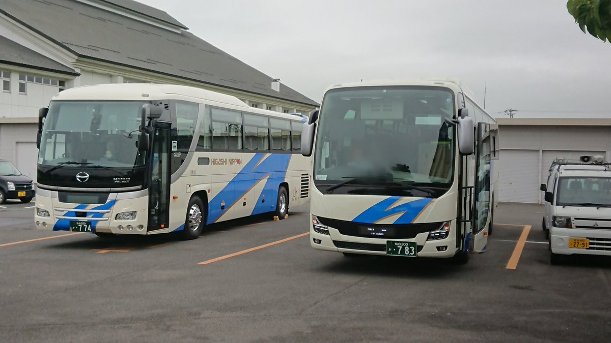 東日本急行のS774とS783
今年の新車が2台そろってたので撮影しました