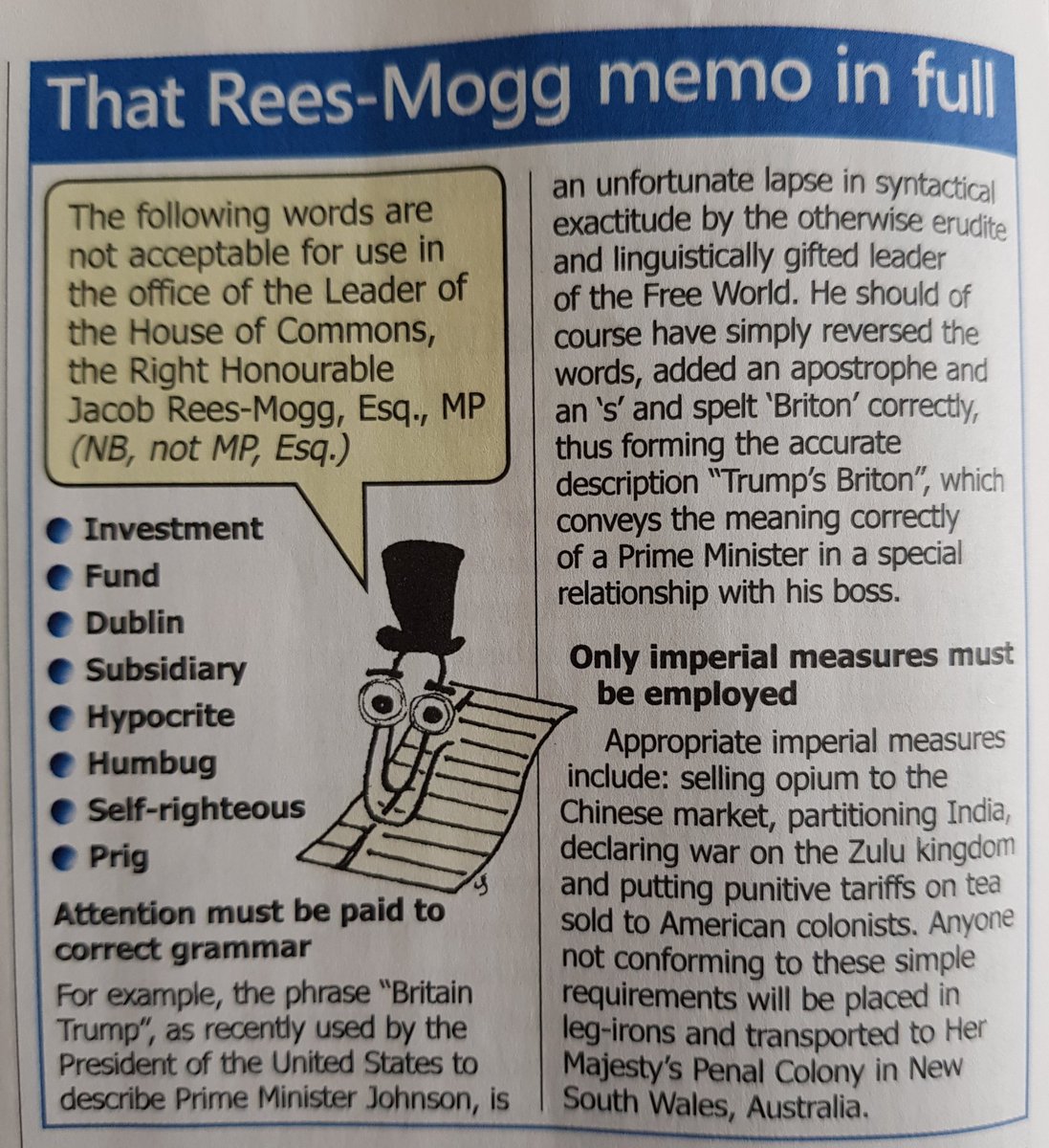  Have we reached "Peak Mogg" yet?