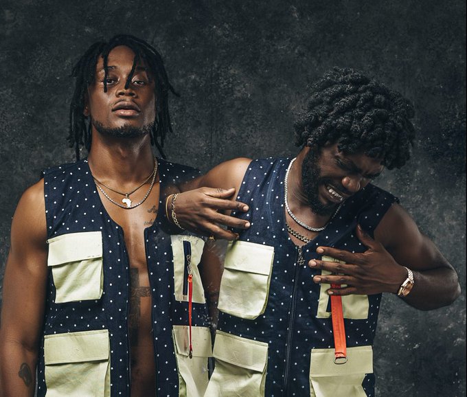 Fiestatvghana's tweet photo. E.L [ @ELgh_ ] &amp; A.I [ @the_ayisi ] are announcing their collaborative project. #FiestaChannel #Fiesta https://t.co/KHDA6BGK51 https://t.co/oYTQABl7Jm
