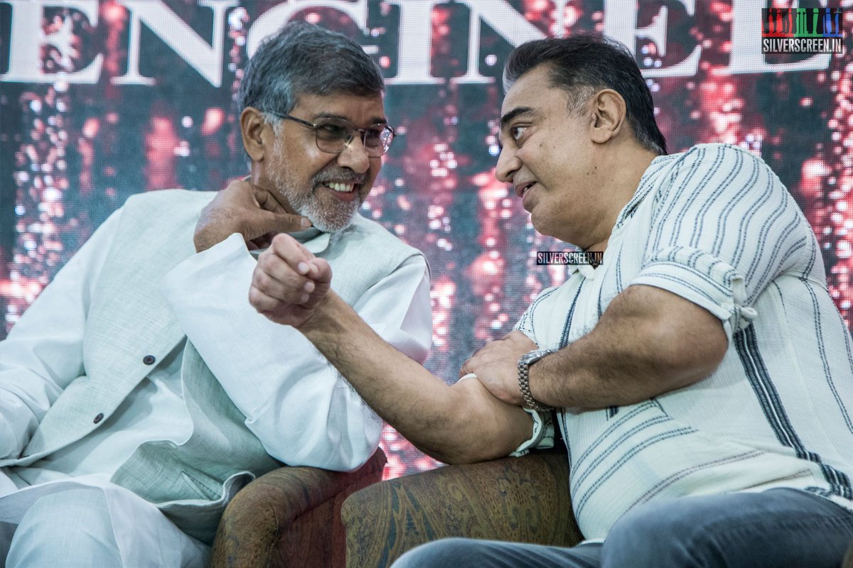 silverscreenin's tweet photo. In Pictures: #KamalHaasan, #KailashSatyarthi at the #CompassionForChildren documentary screening.
@ikamalhaasan | @k_satyarthi
More pictures here: https://t.co/6oZBfuMqHE https://t.co/xr1Z7NuhhQ
