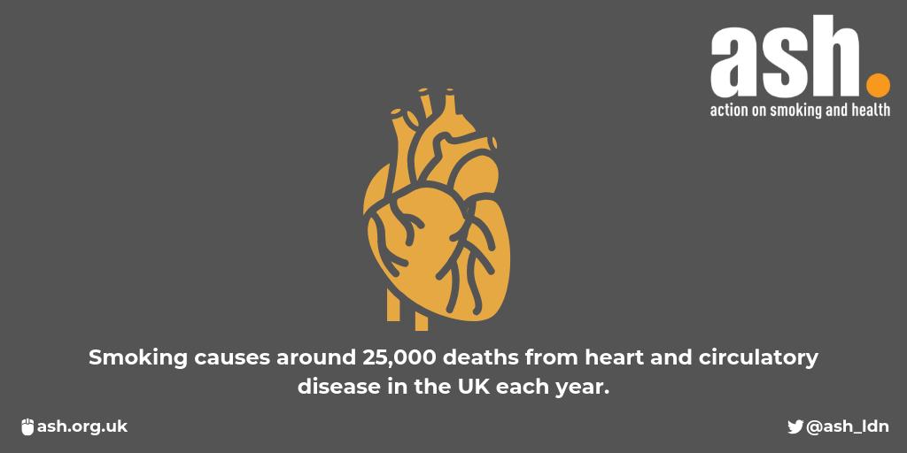 Ever wondered how smoking causes cardiovascular disease? Check out this fact sheet to find out how to protect you and your ❤️: bit.ly/2YuIK8g