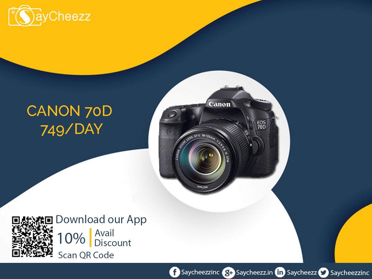 Saycheezzstudio's tweet photo. #EOS 70D

#Dslrcamera #Cannoncamera #Photography #rentcamera #rentdslr #hirecamera #SayCheezz 

Capture the moment in stunning stills and Full-HD movies with the high-performance EOS 70D, featuring 7fps full resolution shooting, an advanced 19-point AF system and Canon's unique https://t.co/hh91JSnezW
