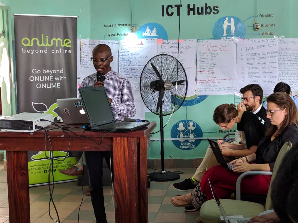 sensihub1's tweet photo. Ibrahim Bah, President of the Sierra Leone Motor Bike Riders Union shares his union experience and challenges relating to Urban Mobility.
#DSTI #MOTA #WORLDBANK #SIERRALEONE #Sensitechhub #hackathon #innovation https://t.co/u8w2K1TFoW