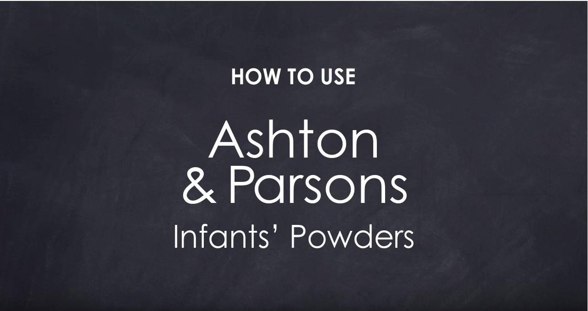 herbal teething powder