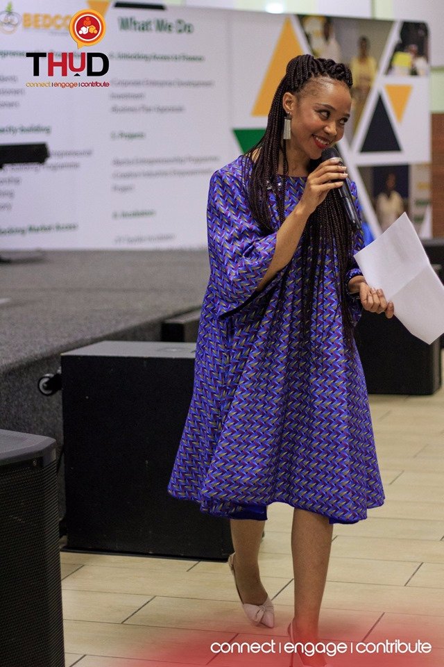 Smongana's tweet photo. #SheTHUD memories.
I am so honored to have been given the opportunity to be a Mistress of Ceremonies for this year's #SheTHUD which coincided with our new year as Basotho.
#BuildingEcosystems
#TheHookUpDinner Maseru
#TheEntrepreneursNetwork Lesotho
#TEN Lesotho https://t.co/vFT23Rk7HG