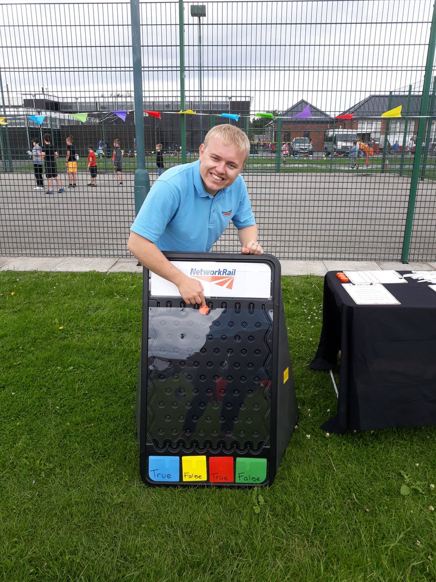 Bolloltd's tweet photo. Come over to the Oaktree Centre family fun day this afternoon to have a go at the coin slot and maybe even see a bit of magic? #staysafe #stayoffthetrack @NetworkRailWAL https://t.co/RRGXxOHHC6