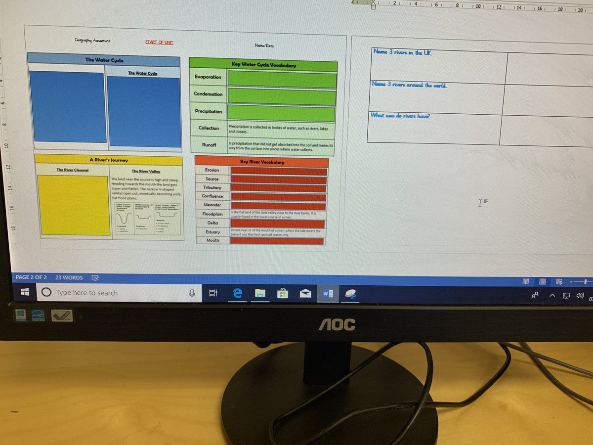 MissKhan__'s tweet photo. Can’t explain how glad I am that we’re using knowledge organisers at my new school! Literally the easiest assessment tool???? https://t.co/CI79Gbiolj