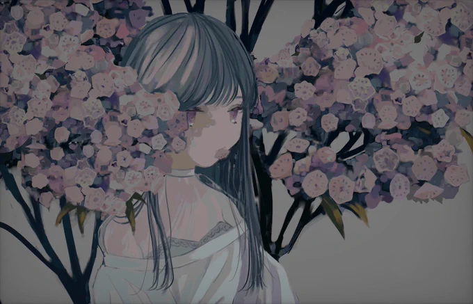 #花の日
便乗して過去絵 