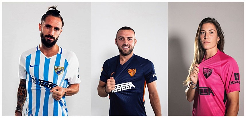 serdemalaga's tweet image. Ya conocemos las tres equipaciones para la temporada 19/20 del @MalagaCF . ¿Con cual os quedais? A nosotros nos encantan las tres. 

#VamosMálaga #Siéntelo