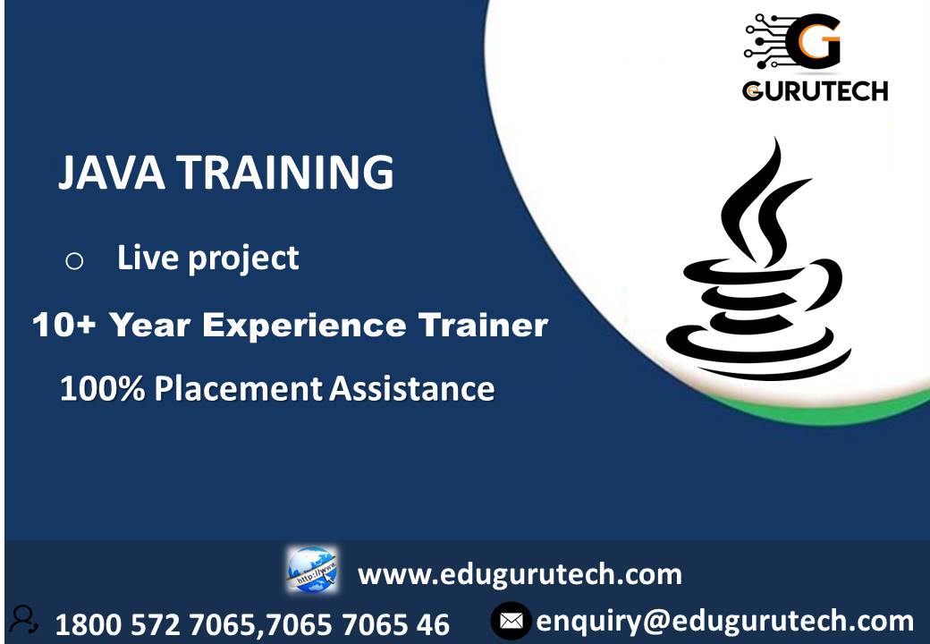 gurutechnoida's tweet image. 40% off....This Week
Free demo class available
Classes for below courses
Java 
For More Information 
enquiry@edugurutech.com
Contact Number 1800 572 7065 / 7065706546
#JAVATraining #AdvanceJavaTraining #CoreJavaTraining #Ignou #BCA #MCA #practicalclass #Free_Class
#noida_sector_2