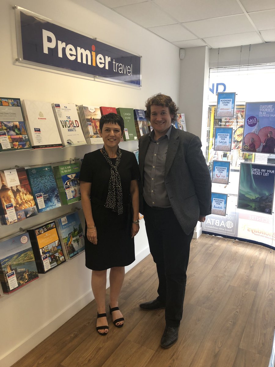 benjamincoren's tweet photo. Great to spend the afternoon with @PremierTravel3 Cambridge team. Branch manager, Amanda Aldridge is showing me around the store. @travelweekly #travel #travelagents #premiertravel #adaywith https://t.co/amvpn2a7oO