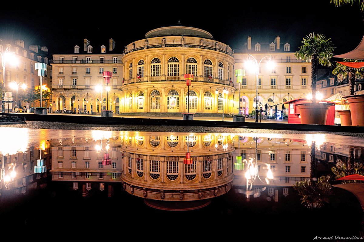 Opera De Rennes On Twitter Quand Il Pleut A Rennes L Opera Se Dedouble Arnaud Van Mullen