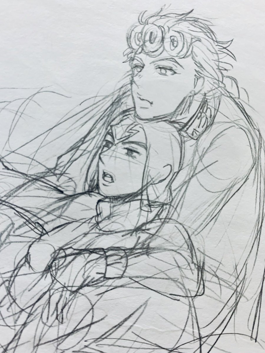途中で諦めた_:('ཀ`」 ∠):ジョミ。
?顔でかい 