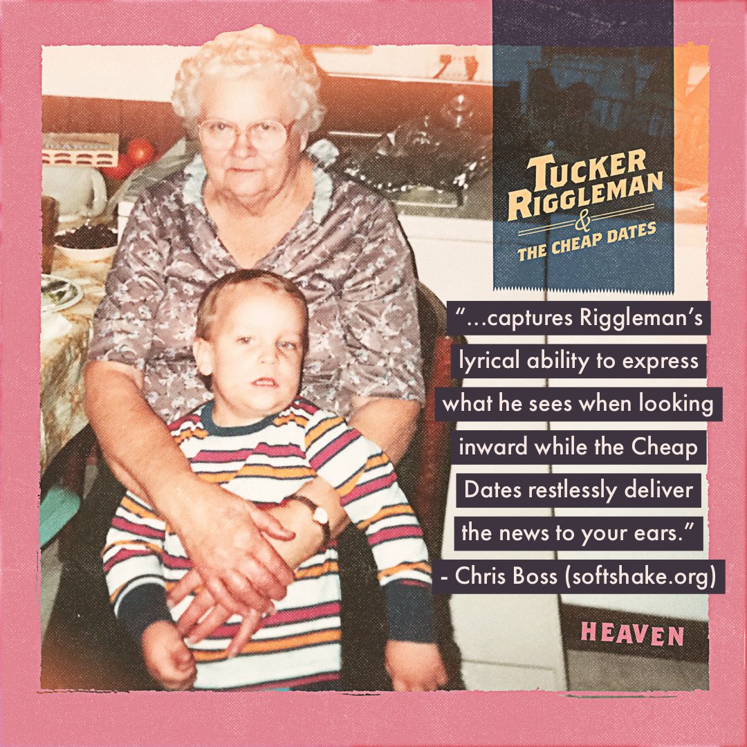 thesoftshake's tweet photo. @tuckerriggleman and The Cheap Dates are releasing their EP “Heaven” August 10th. Chris did a writeup after listening early. 
Please check it out (link in bio), and pre-download “Heaven,” you won’t regret it.

#softshake
#blog
#musicbloggers 
#musicblog

https://t.co/GWsETewcEQ https://t.co/YWc9LqFkxw