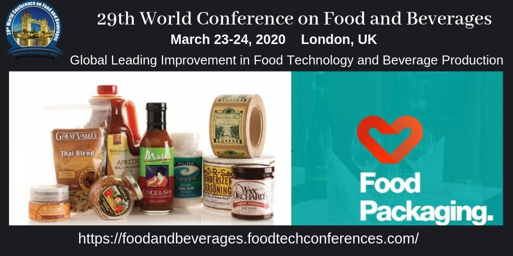 #Food & #Beverages 2020 gives a chance to meet #experts from all around the globe of #foodbiochemistry #foodmicrobiology #foodgrading #foodengineering #food #researchers #fooddevelopers #foodtechnologists to know  techniques of #foodpackaging #preservation
foodandbeverages2020.blogspot.com