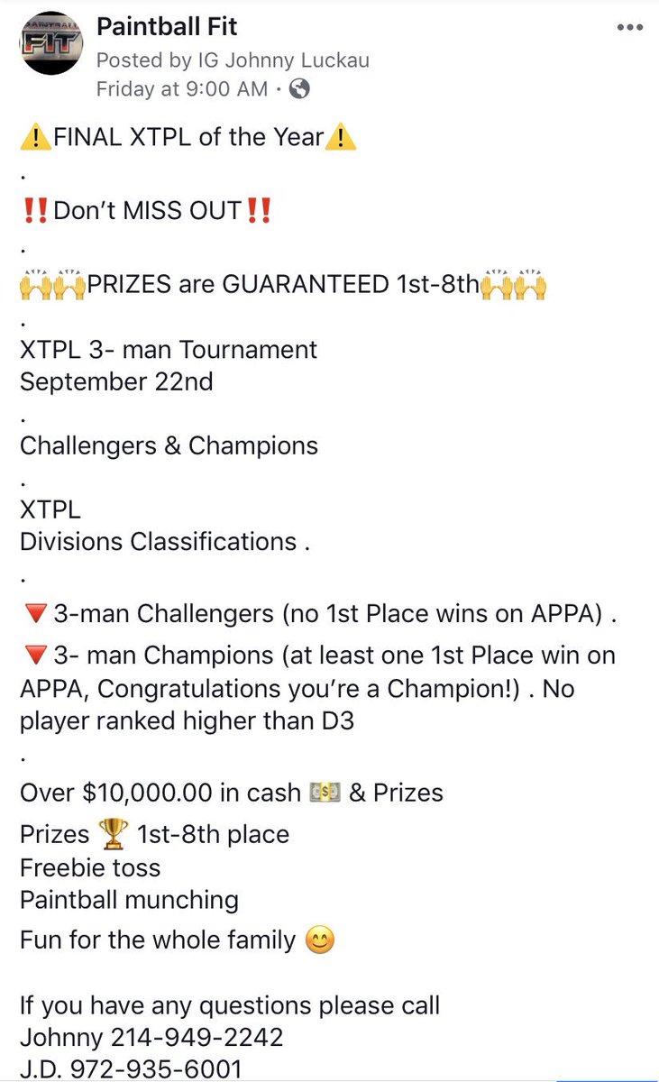 XTPLevents tweet picture