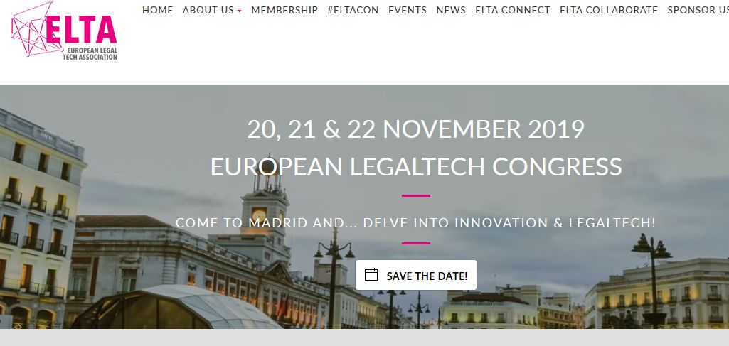 peritecno's tweet photo. Del 20 al 22 de noviembre se celebrará en la Universidad CEU San Pablo de Madrid el Congreso Europeo de #LegalTech #ELTACON 2019 organizado por el Instituto de Innovación Legal.
https://t.co/xMAbmzFTNn
#PericiaTecnológica #PETEC https://t.co/hzMOg76KXi