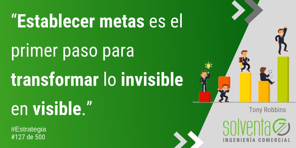 ¡Tener claro las metas, es el primer paso para hacerlo realidad! #estrategiadenegocio #estrategia #uruguay #empresasuruguayas #solventauy #metas