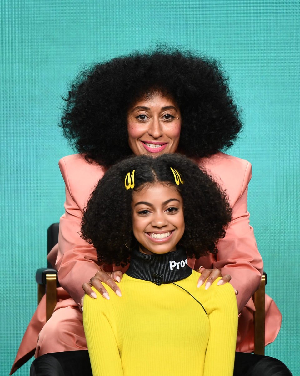 Essence's tweet photo. .@TraceeEllisRoss and her mini me @AricaHimmel are legit #Twinning! https://t.co/37jfdmPF59 #MixedIsh https://t.co/aHOS9gTYuW