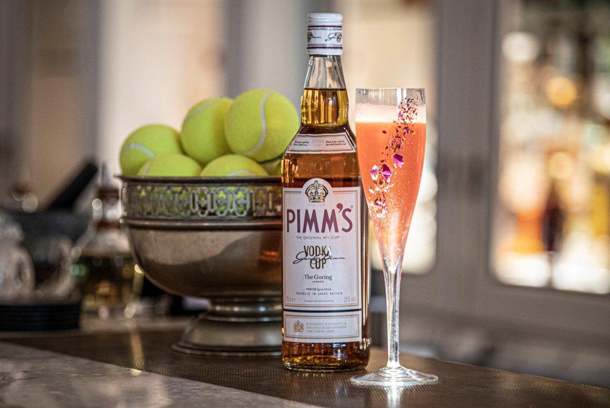 breadandoysters's tweet photo. Pimm's No 6 Vodka Cup is a sophisticated twist on its gin-based cousin No1, and a favourite at the glamorous @TheGoring; the bar's Pimm's Royale, a 'sherbert' of strawberries, cucumber, mint, rose petal and champagne, is summer in a glass @PimmsGB @Justerinis #chinchin🍹🍹 https://t.co/XFusDem5Wg