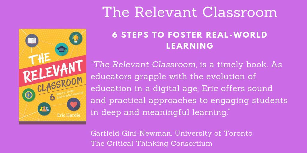 eric_hardie's tweet image. Very excited that my first book with @ASCD comes out a week today!  Tremendous thanks to @ggininewman for providing a quotation for the back cover, and to ASCD's Susan Hills and Liz Wegner for providing editing and guidance throughout.  Available: bit.ly/2KlLbq8