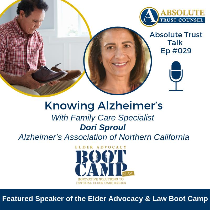 KirstenHowe's tweet photo. Join us for an Elder Advocacy encore edition of #AbsoluteTrustTalk featuring Dori Sproul of the @alzassociation. https://t.co/nCP1RUDf3i
Dori will also be joining us as a featured speaker of the Elder Advocacy & Law Boot Camp this fall. >> https://t.co/uzVXAtLGRj https://t.co/0NGT6fMrZV