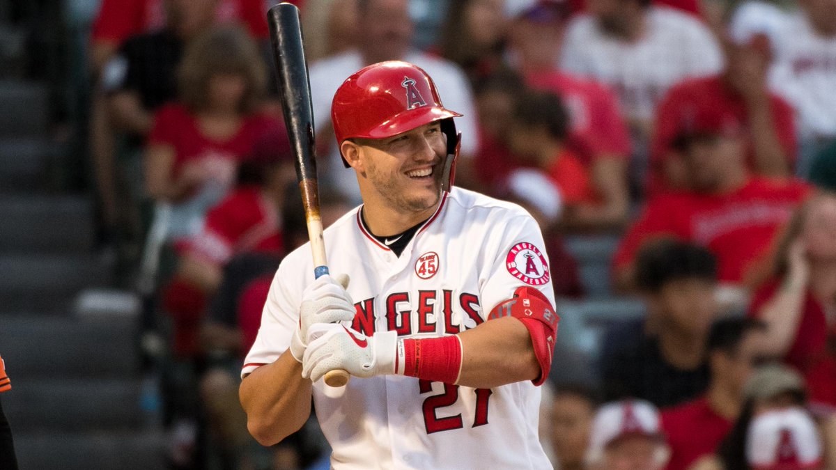 Angels's tweet image. Happy 28th birthday, @MikeTrout!