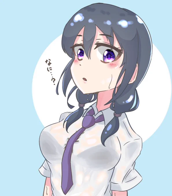 もこっちにガン見されるゆりちゃん#わたモテ 