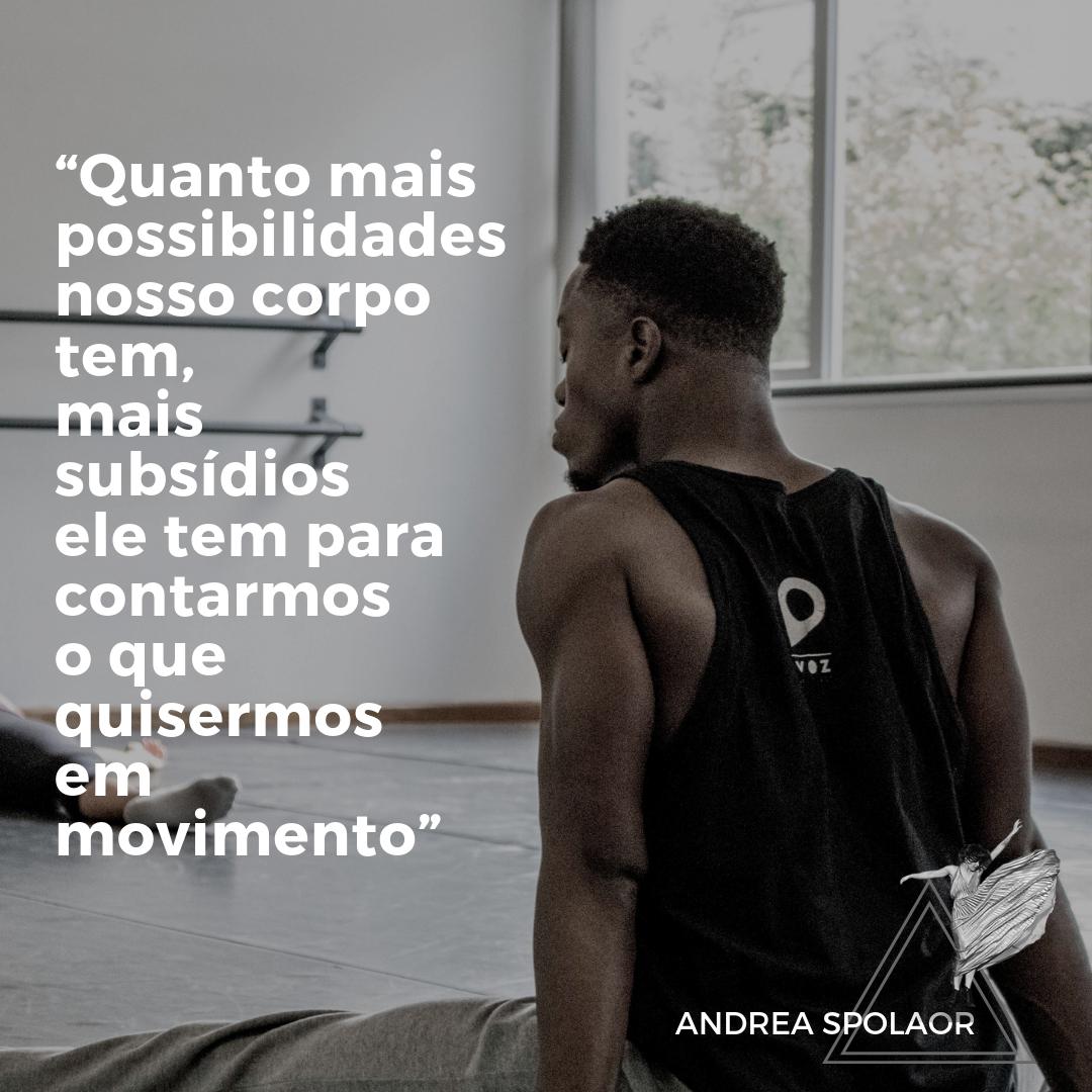 andreaspolaorDS's tweet photo. “Quanto mais possibilidades nosso corpo tem, mais subsídios ele tem para contarmos o que quisermos em movimento”

#MetodoSEM
#DancaContemporanea https://t.co/fs9C2z6Beb