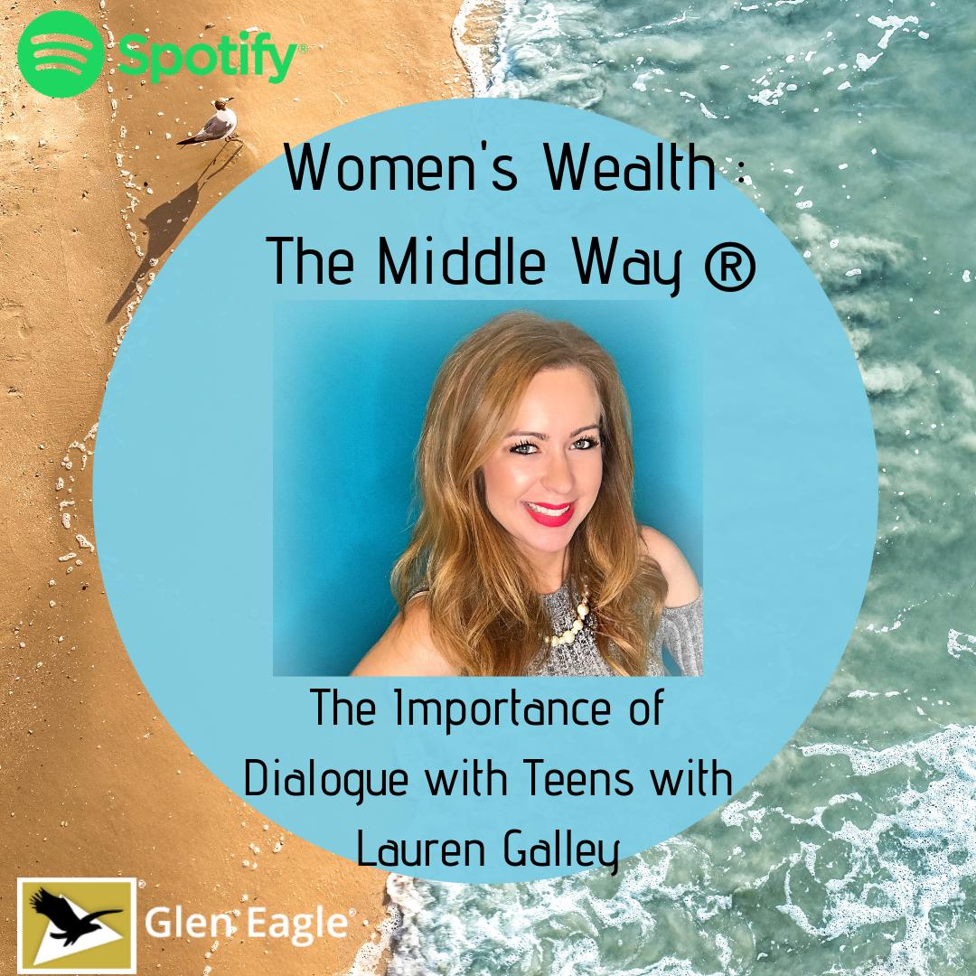 Lauren Galley, founder and CEO of Girls Above Society, a nonprofit designed to give girls confidence and cybersmarts in our media-driven society, joins us on Women's Wealth: The Middle Way®.  Listen to the podcast here: ow.ly/vvRQ50v5dVP