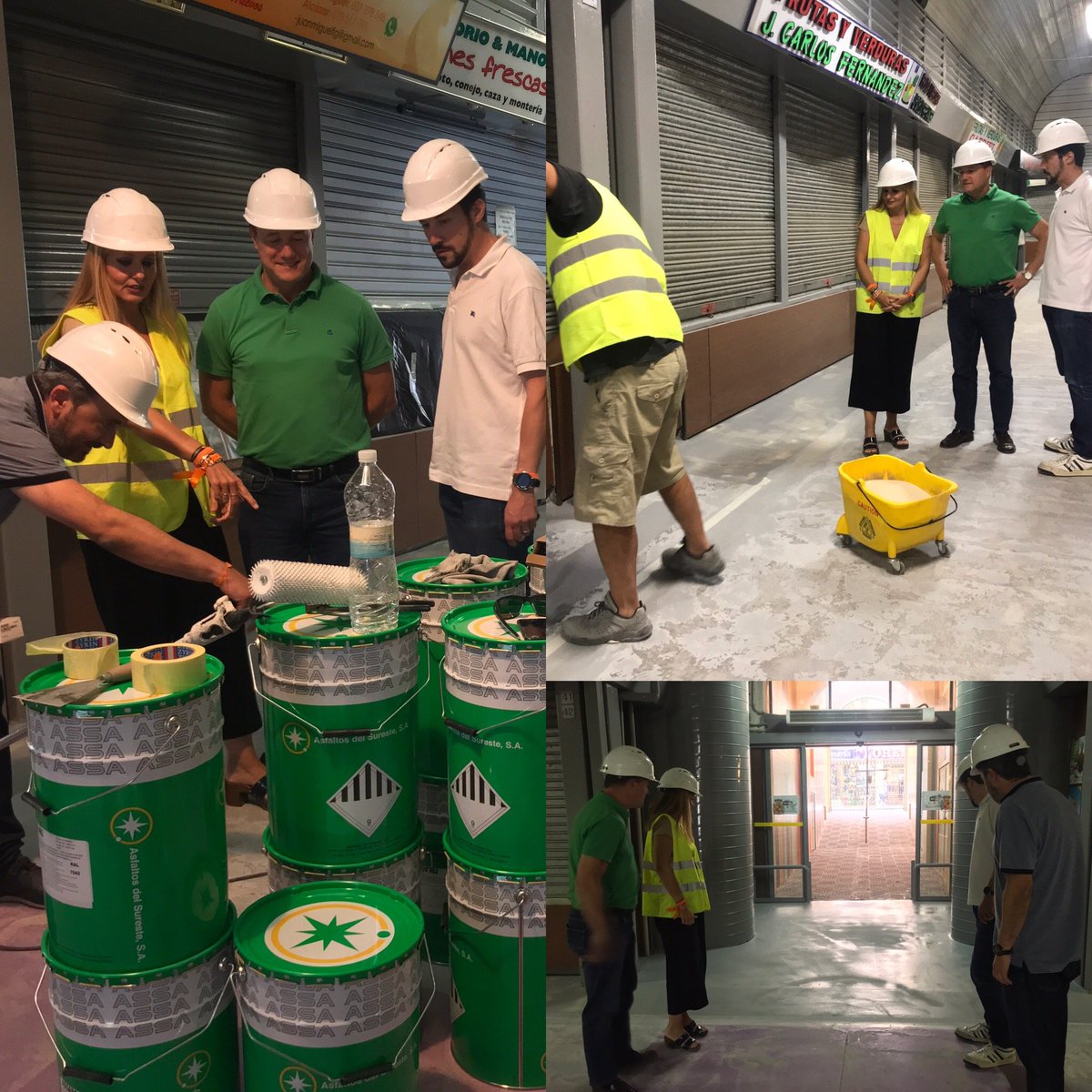 MariaCantos_74's tweet photo. 📆 Cuarto día de trabajo, cumpliendo los plazos @MSFJaen   🚧 #AyuntamientoDeJaén @aytojaen 
#PorJaén #APieDeObra #MercadoSanFrancisco #Jaén https://t.co/mUFVUdfdkQ